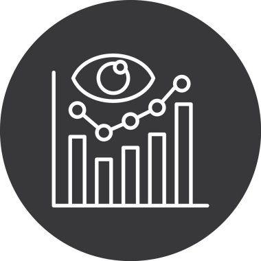 Modern simgenin vektör illüstrasyonu