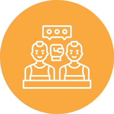 Vektör illüstrasyonu, robot simgesi ögesi