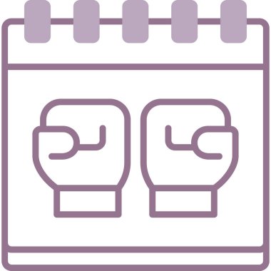 takvim tarihi olay simgesi ana hat biçiminde