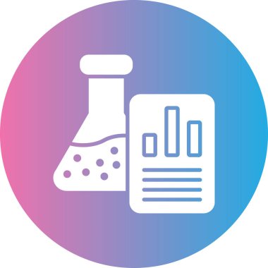 test tübü vektör simgesi modern basit vektör illüstrasyonu