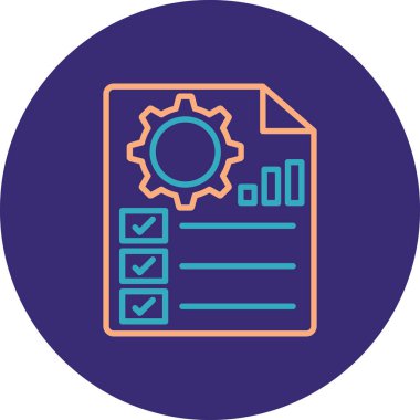 Vektör ayarı Simge illüstrasyonu