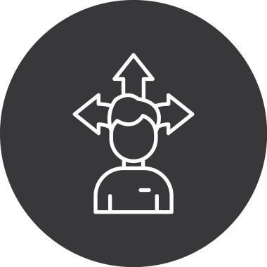 seo modern simgesinin vektör illüstrasyonu