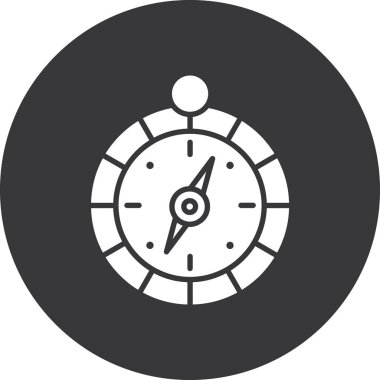 Saatin vektör illüstrasyonu