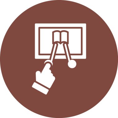 seo modern simgesinin vektör illüstrasyonu