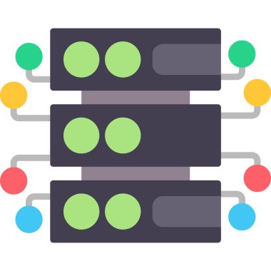 sunucu simgesi çizimi