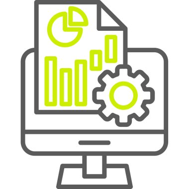 seo modern simgesinin vektör illüstrasyonu