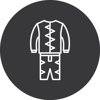 İnsan simgesinin vektör illüstrasyonu