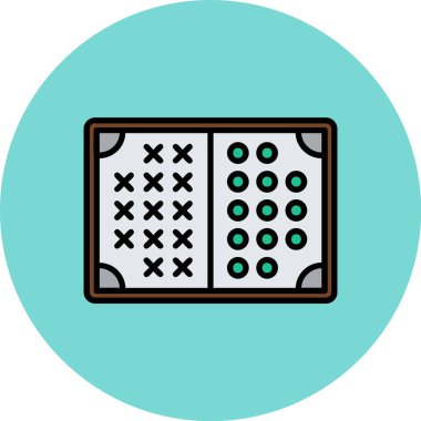 Vektör evrensel simgesi Trendy bakmak.