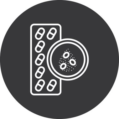 Gıda simgesinin vektör illüstrasyonu