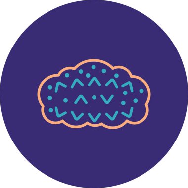 Vektör Beyin simgesi illüstrasyonu