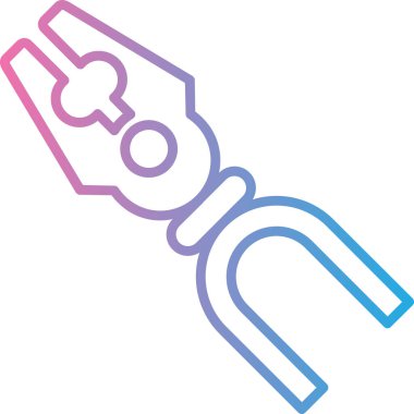 Dolgu simgesi vektör illüstrasyonu