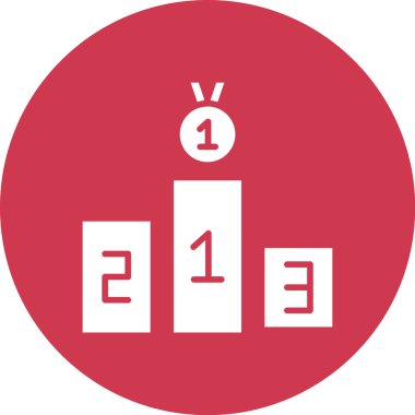 Bir podyumun vektör illüstrasyonu