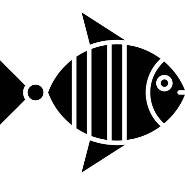 Balıkların vektör illüstrasyonu