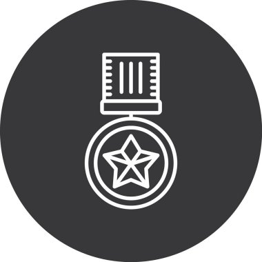 Modern bir simgenin vektör illüstrasyonu