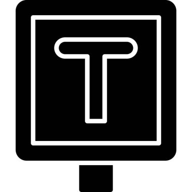 Harita imleci düz simge, vektör illüstrasyonu