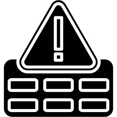 Uyarı hatası ünlem simgesi ana hat biçiminde