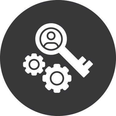 seo modern simgesinin vektör illüstrasyonu