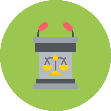 Modern simgenin vektör illüstrasyonu