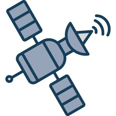 uydu çanağı vektör çizim