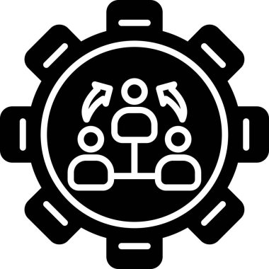 Teçhizat Web simgesi basit illüstrasyon