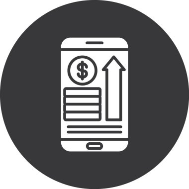 Vektör Mobil simge illüstrasyonu