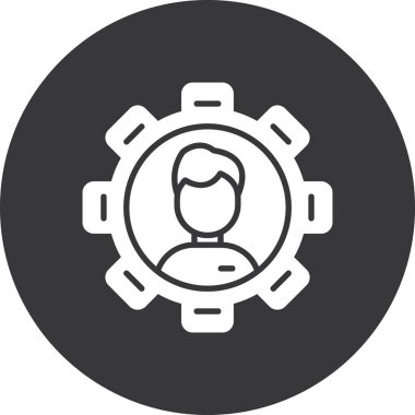 Modern simgenin vektör illüstrasyonu