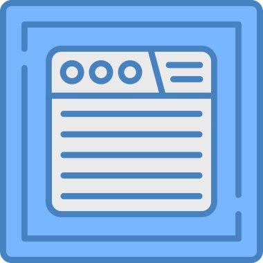 Kitap. Web simgesi basit tasarım