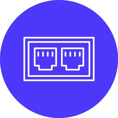 Modern b 'nin vektör illüstrasyonu eksik simgesi