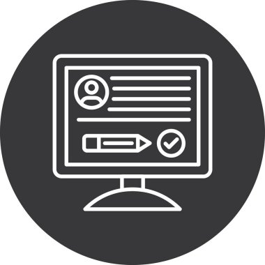 seo modern simge vektörünün vektör illüstrasyonu