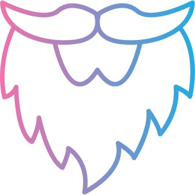 Çizgi film aslan simgesinin vektör çizimi