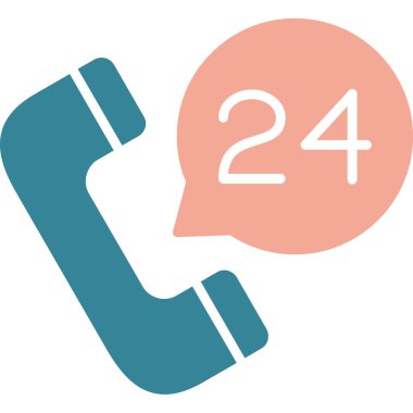 çağrı merkezi simgesi, vektör illüstrasyonu