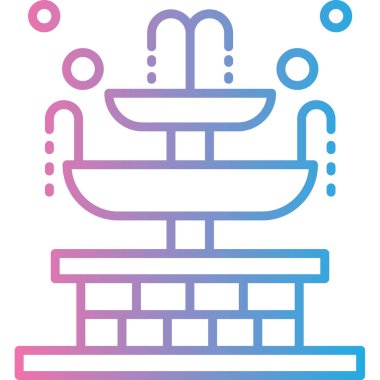 Banyo banyo ikonu ana hatlarıyla