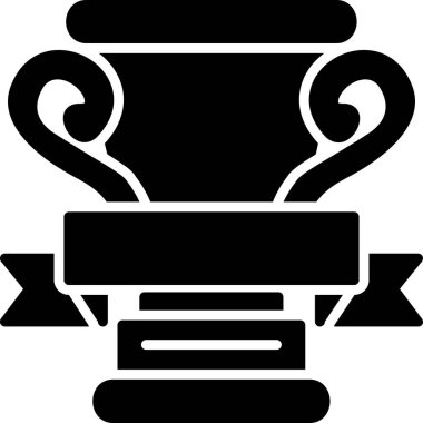 ödül kupa simgesi ana hatlarıyla