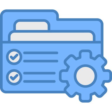 Dosya. Web simgesi basit illüstrasyon