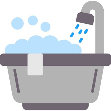 Küvet banyosu ikonu.