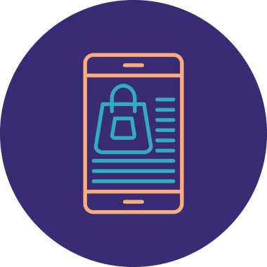 Cep telefonu. Basit resimleme