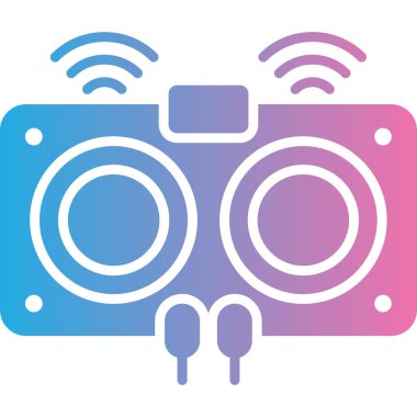 Kamera. Web simgesi basit illüstrasyon