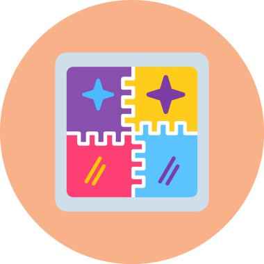 Seo simgesinin vektör illüstrasyonu