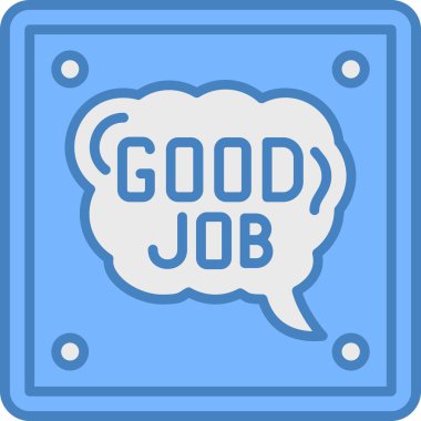 iyi iş metin etiketi