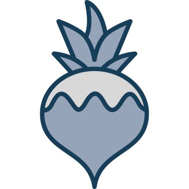 Meyve. Web simgesi basit illüstrasyon