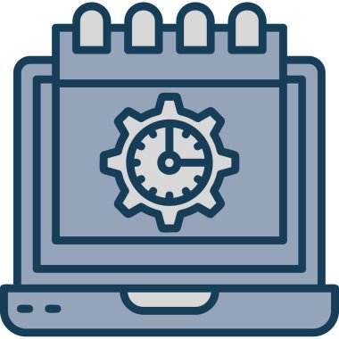 Kolayca değiştirebilen ya da düzenleyebilen ağ geliştirme vektör simgesi