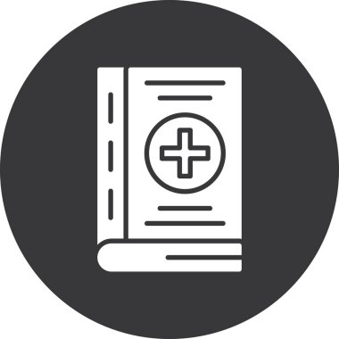 Kitap. Web simgesi basit illüstrasyon