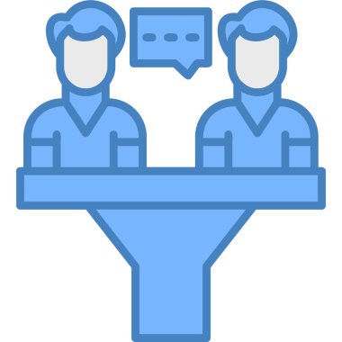 iş simgesi vektör illüstrasyonu