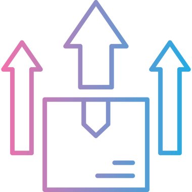 ok aşağı simge vektör çizim grafik tasarımı