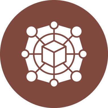 seo modern simgesinin vektör illüstrasyonu