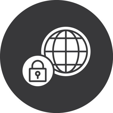 vektör Dünya simgesi illüstrasyonu