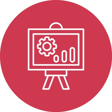 seo modern simgesinin vektör illüstrasyonu