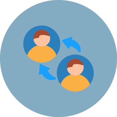 iş simgesi vektör illüstrasyonu