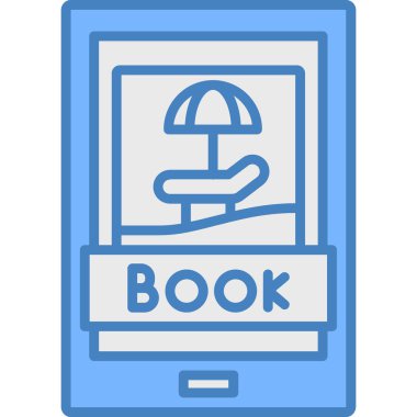 kitap simgesi vektör illüstrasyonu