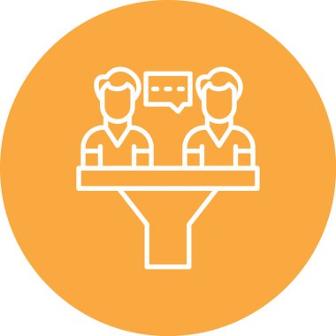 iş simgesi vektör illüstrasyonu